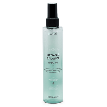 Lakme Teknia Organic Balance Hydra Oil - On Line Hair Depot