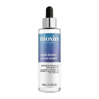 Nioxin Night Density Rescue Serum 70ml Antioxidant Hair Serum - On Line Hair Depot