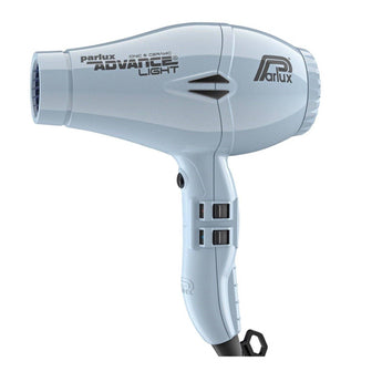 Parlux Advance Light Ceramic and Ionic Hair Dryer 2200w - Ice 2 year Warranty W460g - On Line Hair Depot