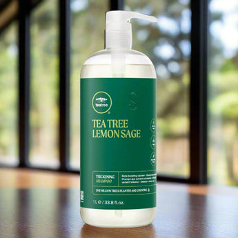 Paul Mitchell Tea Tree Lemon Sage Thickening Shampoo, Conditioner 1lt Duo - On Line Hair Depot