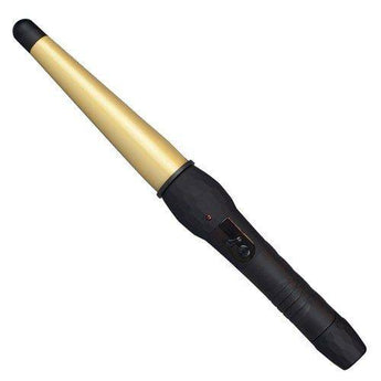 Silver Bullet Fastlane Large Ceramic Conical Curling Iron in Gold 32mm-19mm - On Line Hair Depot
