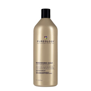 Pureology Nanoworks Gold Conditioner 1000ml - On Line Hair Depot