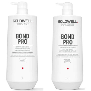 GOLDWELL Bond Pro Fortifying Shampoo & Conditioner Duo 1000 ml Each - Australian Salon Discounters