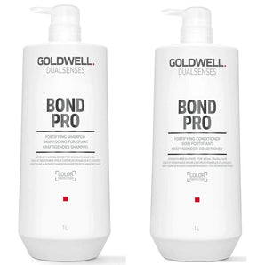 GOLDWELL Bond Pro Fortifying Shampoo & Conditioner  Duo 1000 ml Each - On Line Hair Depot