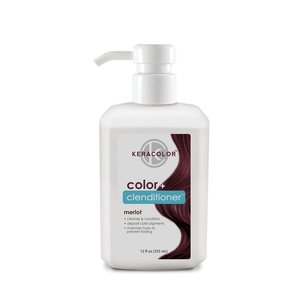Keracolor Color Clenditioner Colour Shampoo Merlot 355ml - On Line Hair Depot