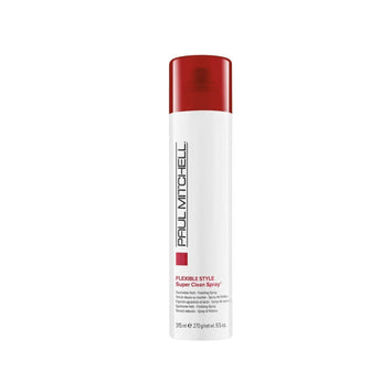 Paul Mitchell FLEXIBLE STYLE Super Clean Spray Touchable Hold Finish 1 x 315ml - Australian Salon Discounters
