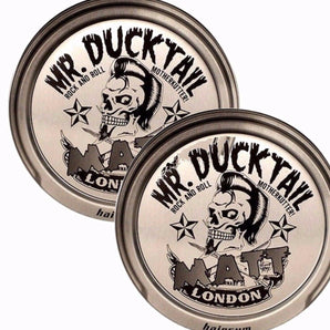 Mr Ducktail Hairgum Matte  40 g x 2 - On Line Hair Depot