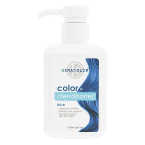 Keracolor Color Clenditioner Colour Shampoo Blue 355ml - On Line Hair Depot