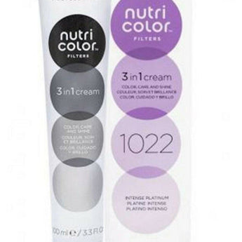 Revlon Professional Nutri Color Creme 3 in 1 Cream #1022 Intense Platinum 100ml - Australian Salon Discounters