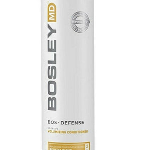 Bosley BosDefense  Conditioner 300ml  Normal to fine thinning Coloured - Yellow - On Line Hair Depot