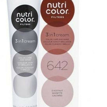 Revlon Professional Nutri Color Creme 3 in 1 Cream #642 Chesnut 100ml - Australian Salon Discounters