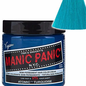MANIC PANIC Atomic Turquoise  HAIR DYE  118 ML - On Line Hair Depot