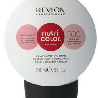 Revlon Professional Nutri Color Creme 3 in 1 Cream #500 Purple Red 240ml - Australian Salon Discounters