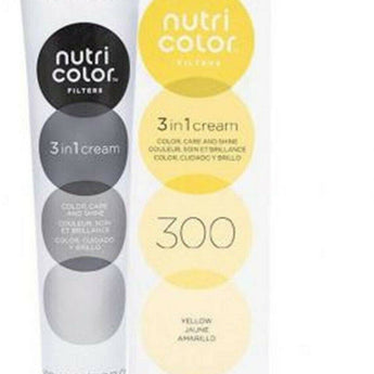 Revlon Professional Nutri Color Creme 3 in 1 Cream #300 Yellow 100ml - Australian Salon Discounters