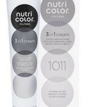 Revlon Professional Nutri Color Creme 3 in 1 Cream #1011 Intense Silver 100ml - Australian Salon Discounters