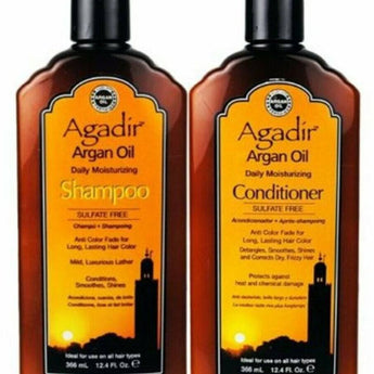 Agadir Duo Pack Daily Moisturizing Shampoo & Conditioner 366ml each - Australian Salon Discounters