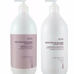 iaahhaircare,RPR Brighten My Blonde Shampoo & Conditioner 1 Litre Duo New Label,Shampoo and Conditioner,Brighten My Blonde RPR