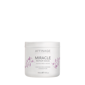 iaahhaircare,Affinage Miracle Repair Mask with Kera-Diamonds 450ml Cruelty Free,Shampoos & Conditioners,Affinage