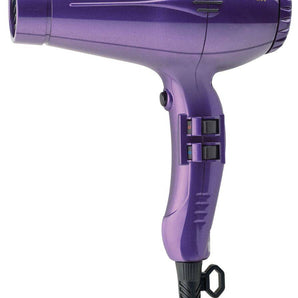 Parlux 3800 Purple Hair Dryer Ceramic & Ionic Super Compact Hairdryer - Australian Salon Discounters