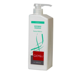 GKMBJ Restoring Shampoo 1 Litre Helps solve the problem of oily scalp - On Line Hair Depot