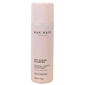 Nak Dry Clean Shampoo 200g a water free dry shampoo - On Line Hair Depot