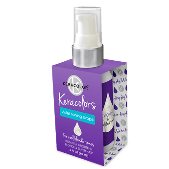 Keracolor Violet Toning Drops for cool blonde tones 60ml x1 - Australian Salon Discounters