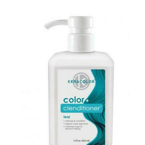 Keracolor Color Clenditioner Colour Shampoo TEAL 355ml - On Line Hair Depot