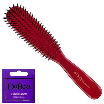 Duboa 60 Brush Red Medium Size Made in Japan 155 mm Long - Australian Salon Discounters