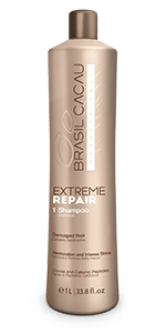 Brasil Cacau Extreme Repair Shampoo and Conditioner 1000ml each - Australian Salon Discounters