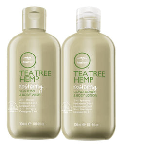 Paul Mitchell Tea Tree Hemp Restoring Shampoo, Conditioner Duo - Australian Salon Discounters