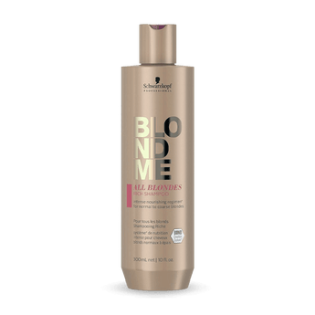 Schwarzkopf BLONDME All Blondes Rich Shampoo 300ml - Australian Salon Discounters