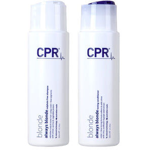 Vitafive CPR Always Blonde Shampoo Conditioner 300ml Duo - Australian Salon Discounters