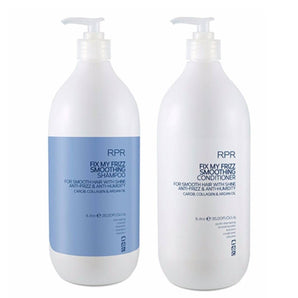 RPR Fix My Frizz Smoothing Shampoo & Conditioner Litres with Pumps - On Line Hair Depot