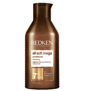 Redken All Soft Mega Conditioner 300ml for Severely Dry Coarse Hair in Need of Intense Moisture - On Line Hair Depot