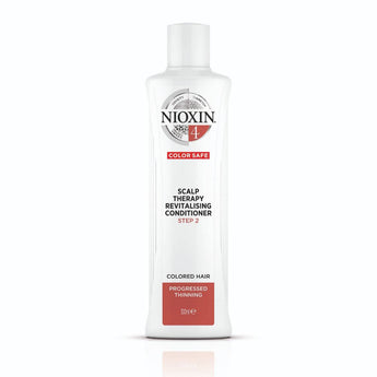 Nioxin Professional System 4 Scalp Therapy Revitalizing Conditioner For Fine, Noticeably Thinning Chemically Treated Hair 300 ml - Australian Salon Discounters