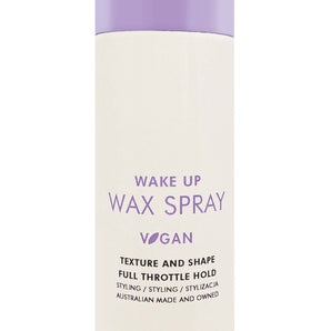 Juuce Wake Up Wax Spray 100g  Texture Shape Control Juuce Styling - On Line Hair Depot