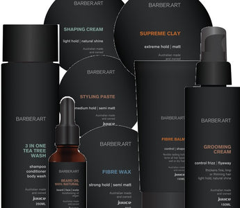 The Latest from Juuce BARBER.ART grooming and Styling Products for Every Man re launched