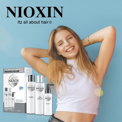 Nioxin System 3 formulated for Colored Hair that is Lightly Thinning Hair