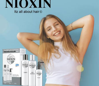 Nioxin System 3 formulated for Colored Hair that is Lightly Thinning Hair
