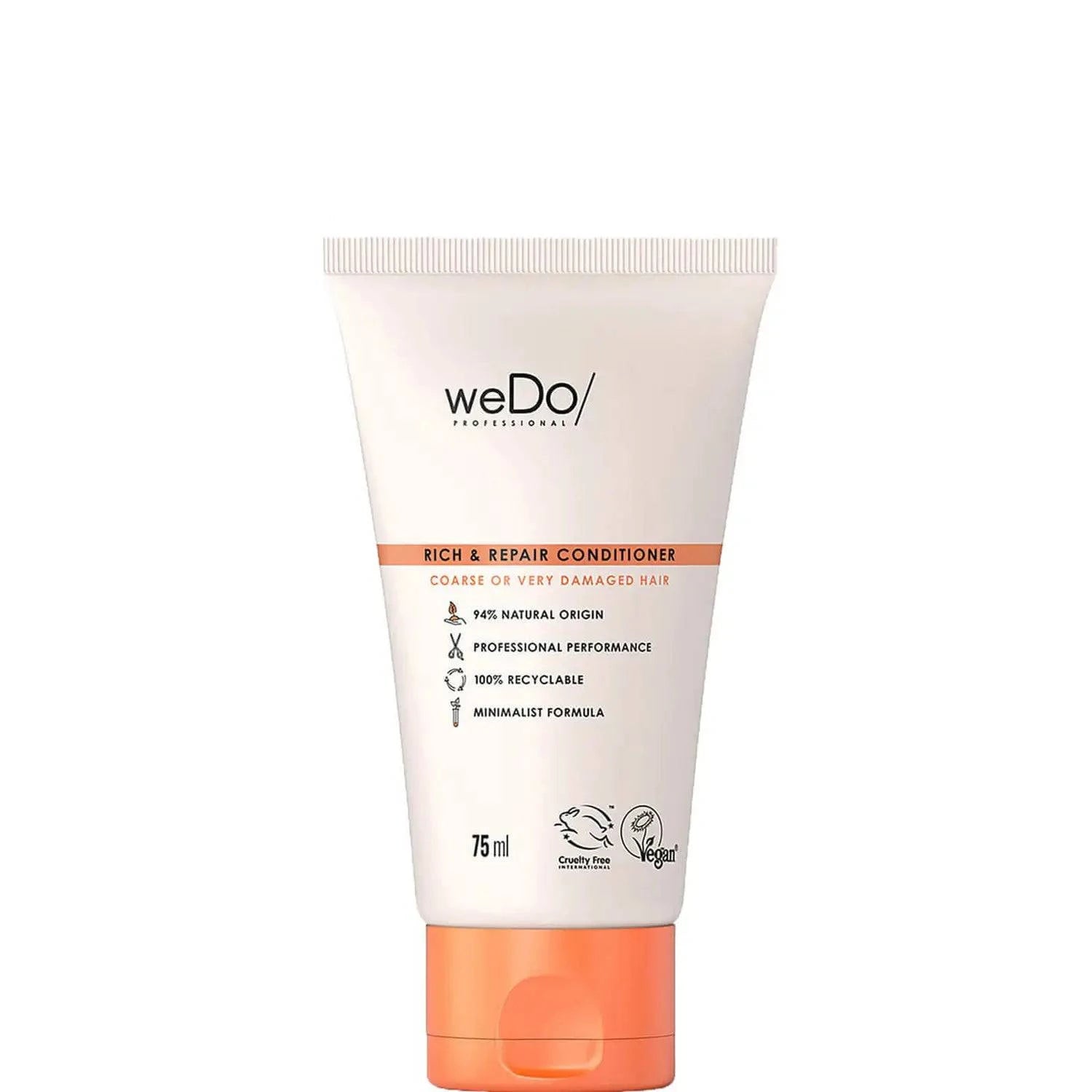 weDo Professional Rich and Repair Conditioner 75ml - Australian Salon Discounters