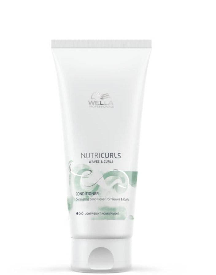 Wella Nutricurls Detangling Conditioner for Waves & Curls 200ml - Australian Salon Discounters