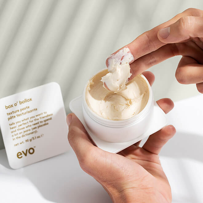 evo box o bollox texture paste - On Line Hair Depot