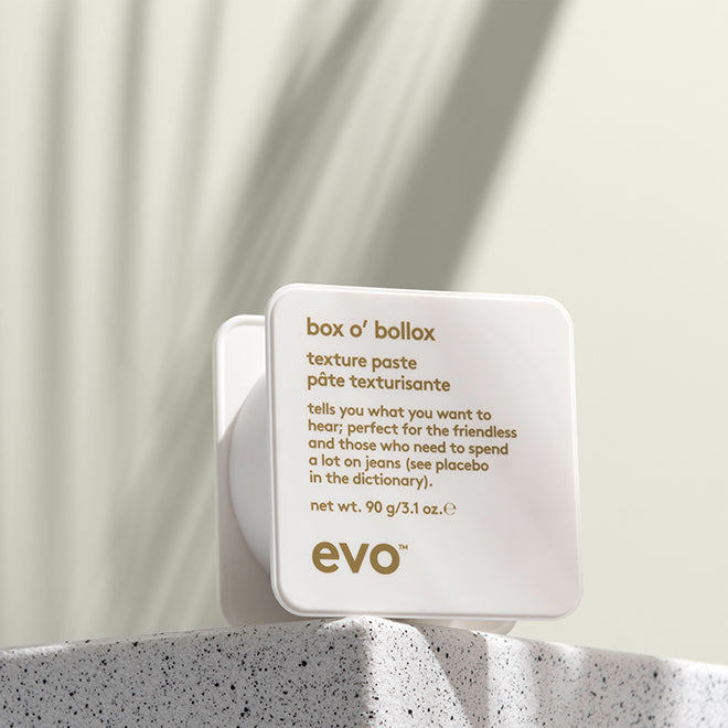 evo box o bollox texture paste - On Line Hair Depot