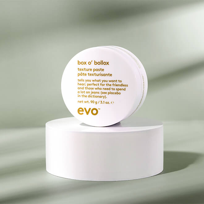evo box o bollox texture paste - On Line Hair Depot