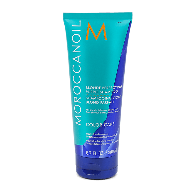 Moroccanoil Blonde Perfecting Purple Shampoo - On Line Hair Depot