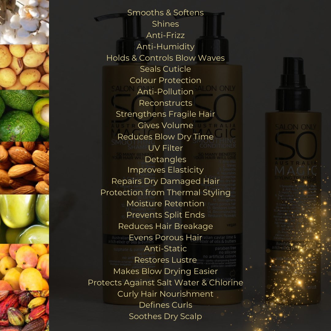 Salon Only SO Magic Duo Styling treatment 28 Benefits Suplhate & Paraben Free - On Line Hair Depot