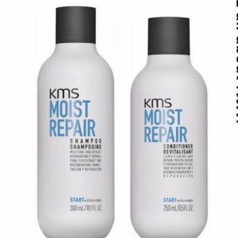 KMS Moist repair Shampoo, Conditioner Duo - Australian Salon Discounters
