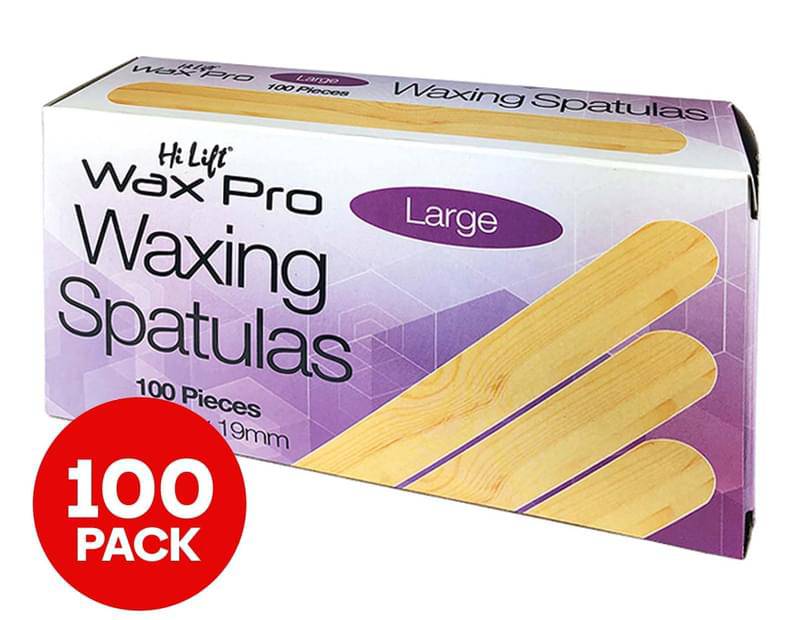 Hi Lift Wax Pro Waxing Spatulas 100 pieces - Australian Salon Discounters