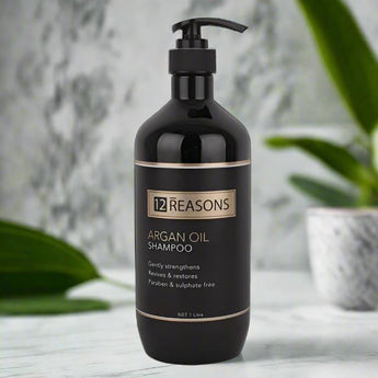 12Reasons Argan Oil Shampoo Restore & Hydrate 1lt - On Line Hair Depot