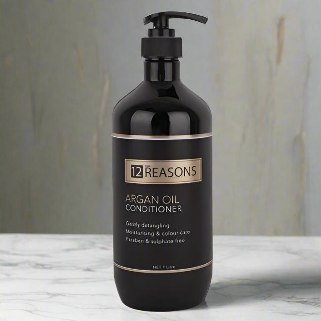 12Reasons Argan Oil Conditioner 1lt - On Line Hair Depot